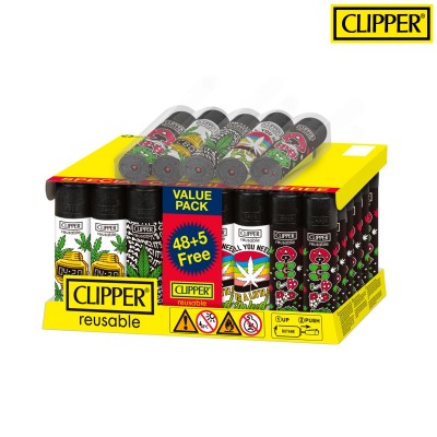 CLIPPER LIGHTER GIRLS 1 48 CT/PACK